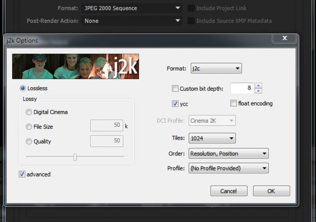 Add JPEG 2000 support to After Effects and Photoshop absolutely FREE! 1