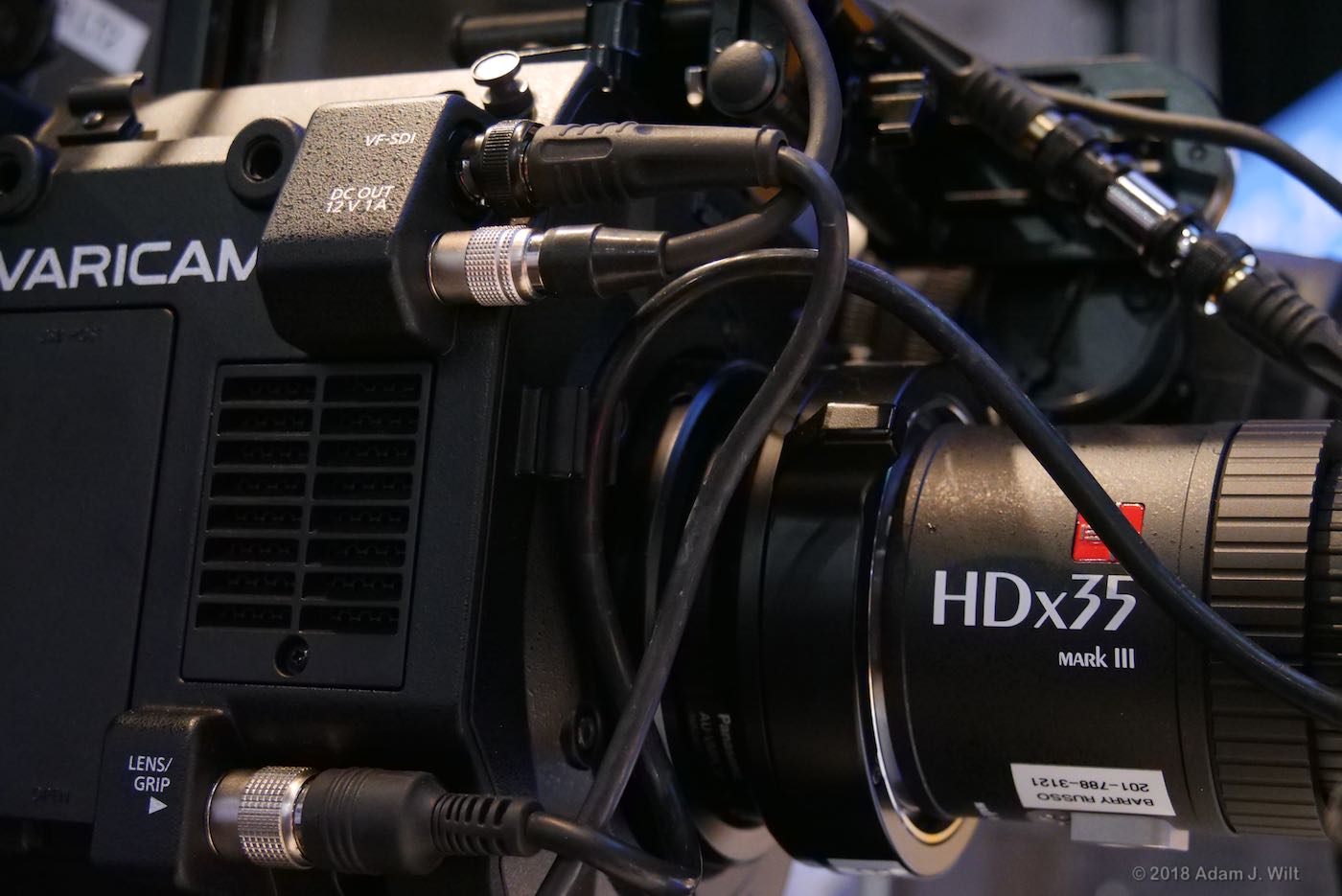 HDx35 adapter on VariCam
