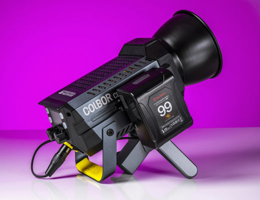 Colbor CL220R RGB LED light 5