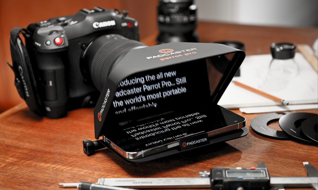 Padcaster launches Parrot Pro Teleprompter on Kickstarter 3