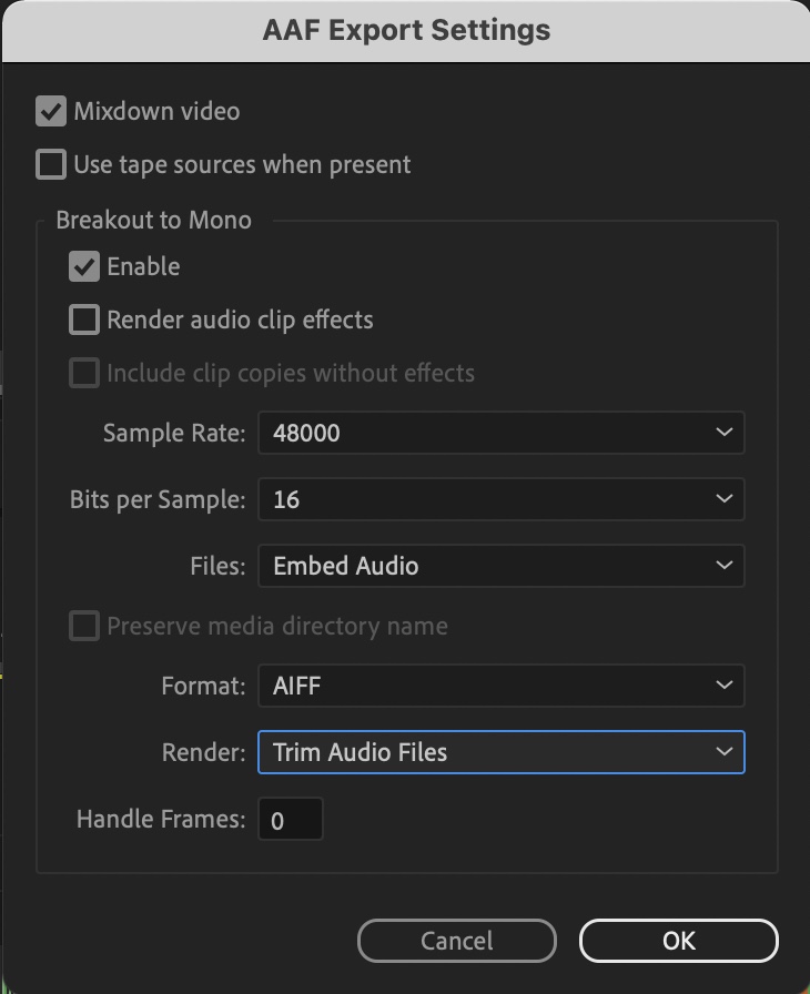 How to answer when someone asks you to move a project from Avid to Premiere Pro (or vice versa) 4