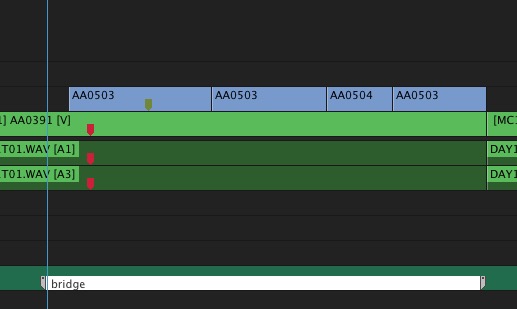 PPro 2015 markers small timeline