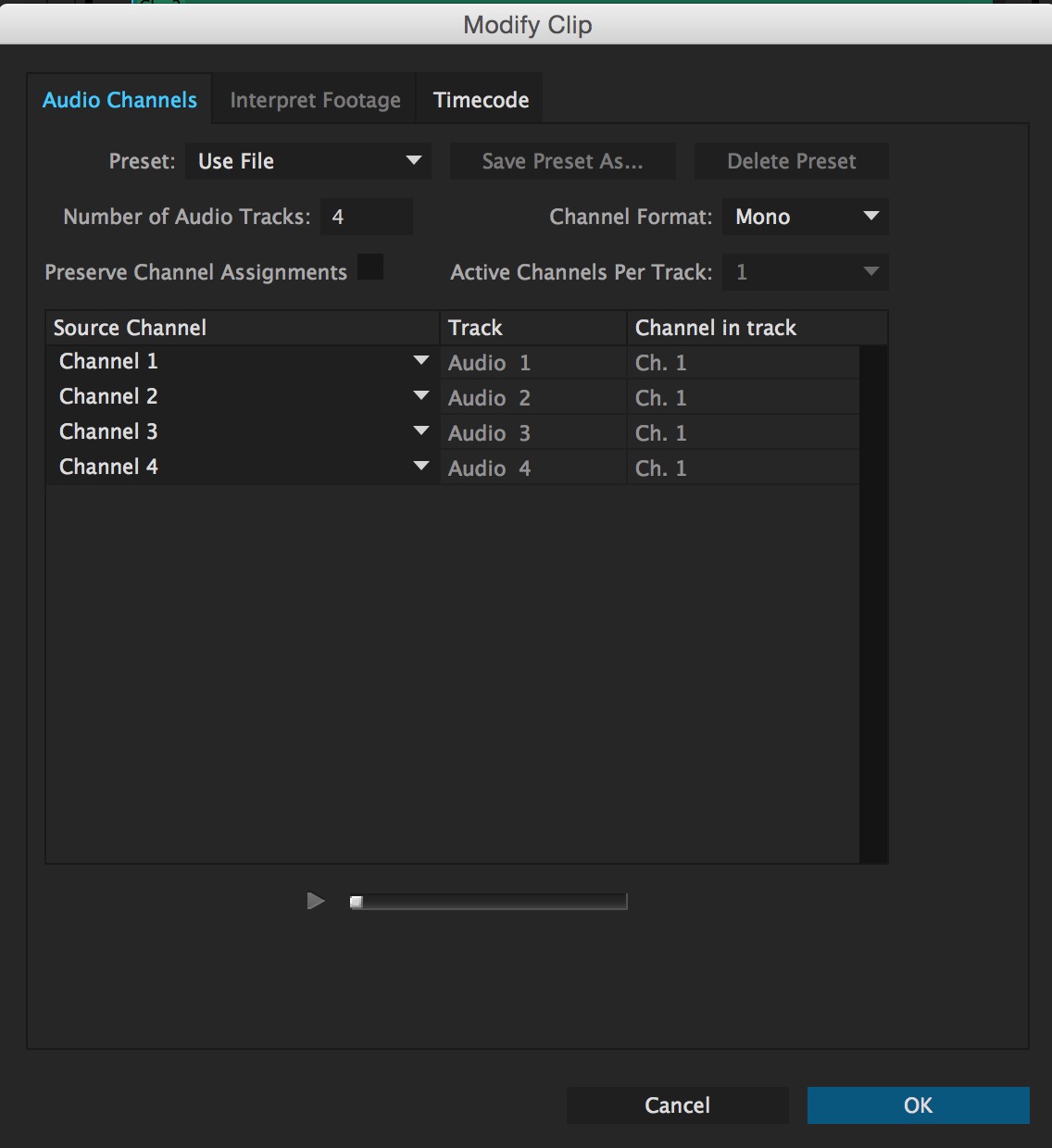 PPro NAB2015 modify audio channels matrix OLD