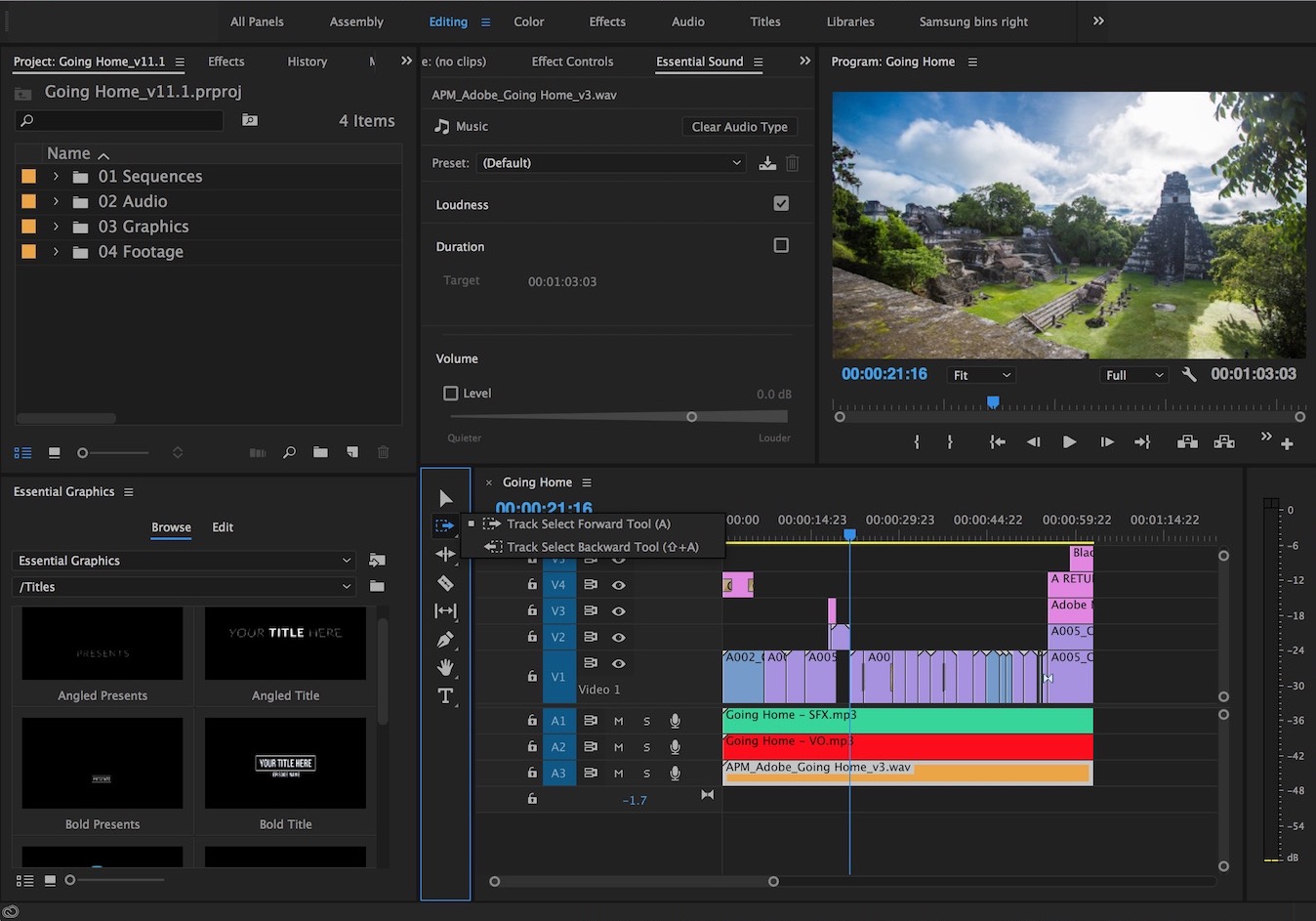 Adobe updates Premiere Pro CC for April 2017 74