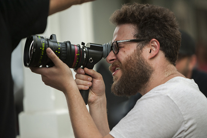 Seth Rogen; BTS - Preacher _ Season 1, Pilot - Photo Credit: Lewis Jacobs/Sony Pictures Television/AMC