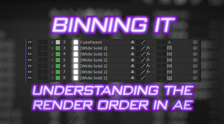 Binning it: Understanding layer rendering order in After Effects 1