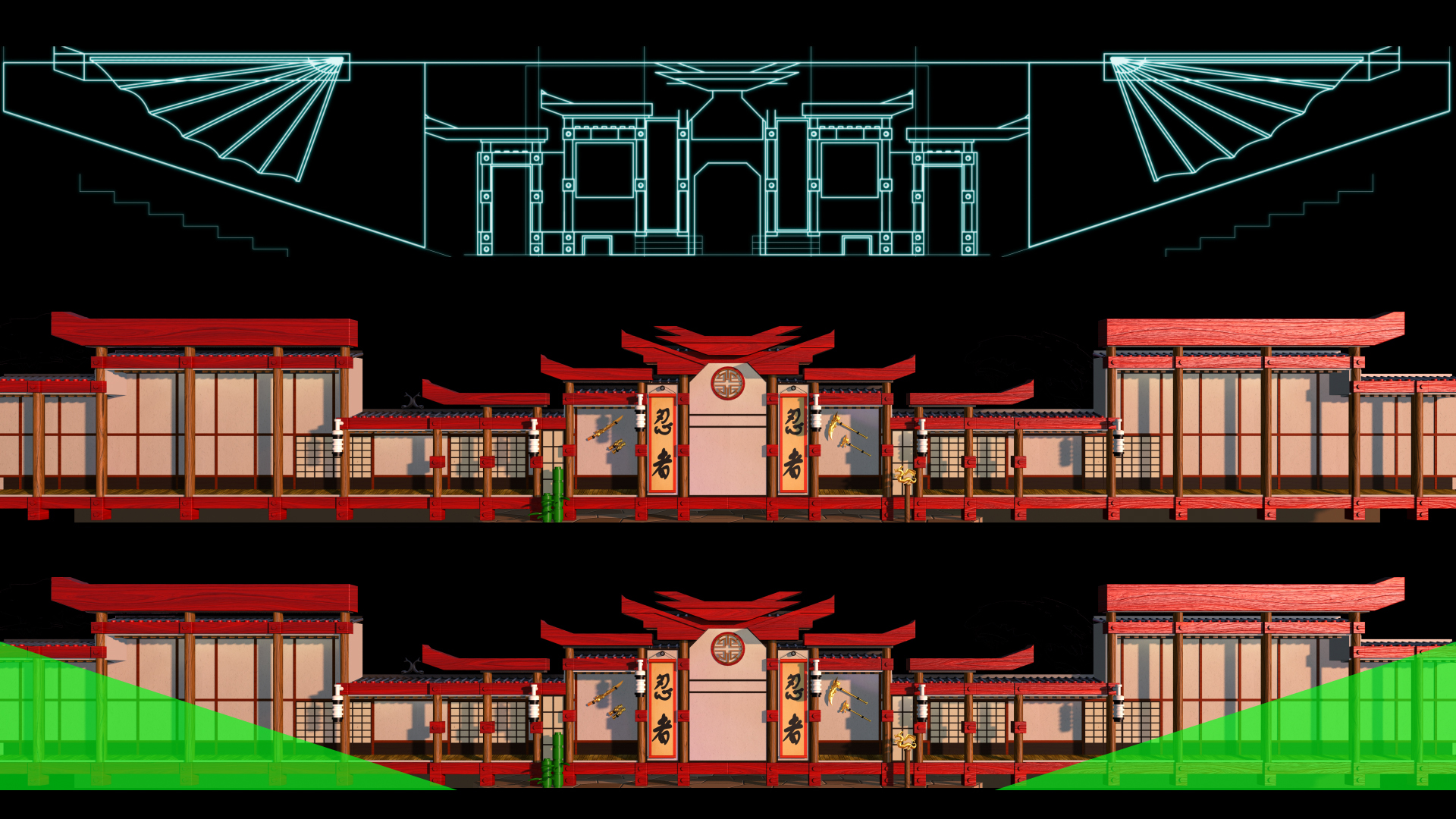 Building Projections - Preview & Testing 43 PVC BuildingPreviews Lego Obscured