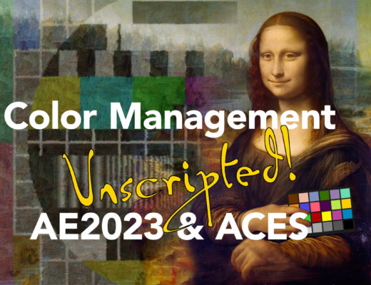 Color Management: OCIO & ACES in AE 2023 71