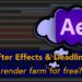 After Effects: Using Deadline for a Render Farm 24