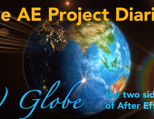 AE Project Diary: 7) Globe animation 35
