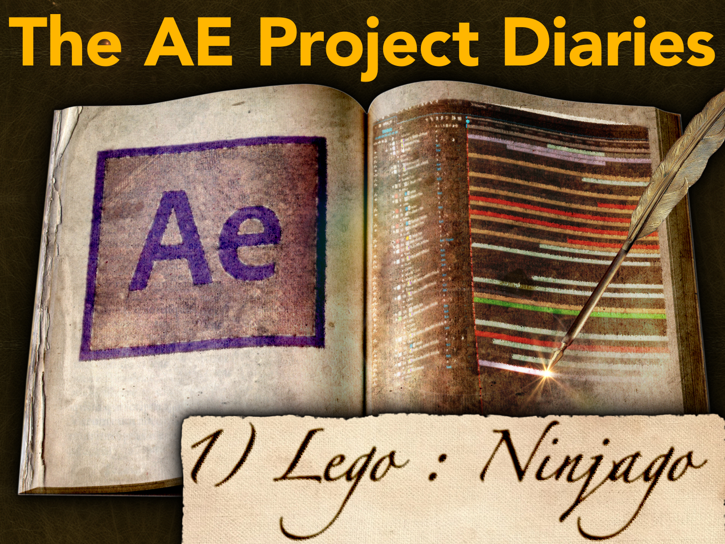 AE Project Diary: 1) Lego, Ninjago 13