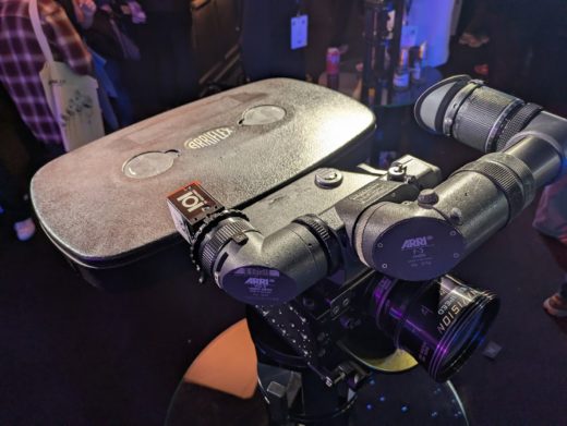 Equipment great and small at BSC Expo 5 Arriflex VistaVision camera with Panavision lens on the Panavision booth.