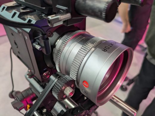 Equipment great and small at BSC Expo 6 Leitz Hektor lens