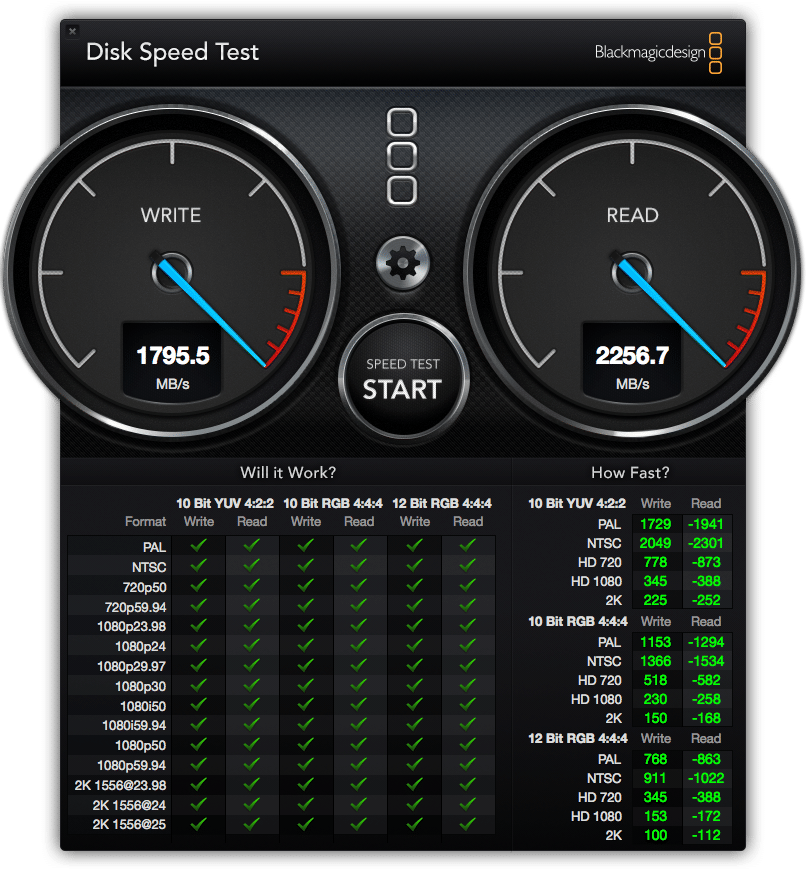 Speed test & review: Plugable NVMe Thunderbolt3 SSD external SSD 11