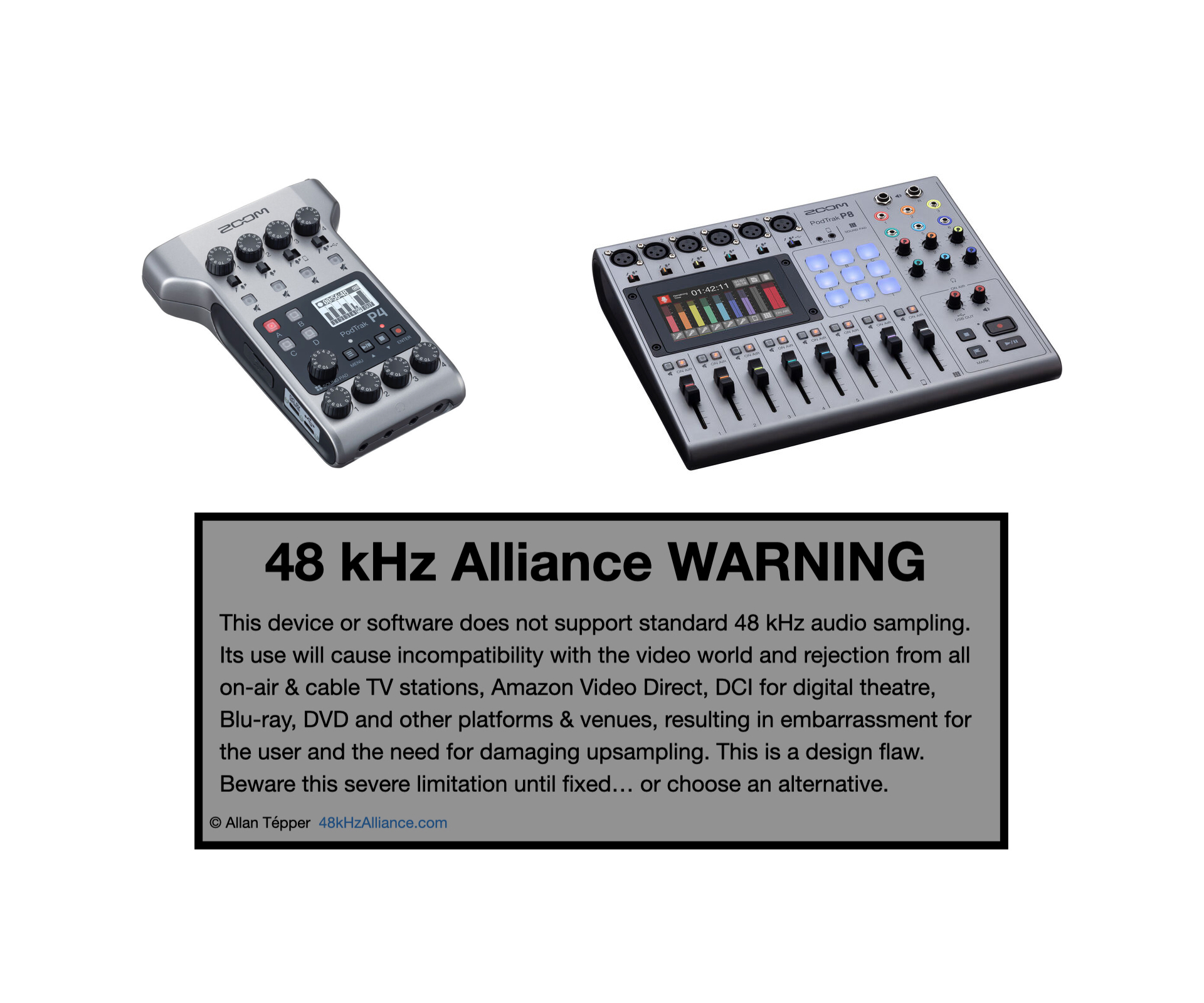 48 kHz Alliance Warning label is born 7