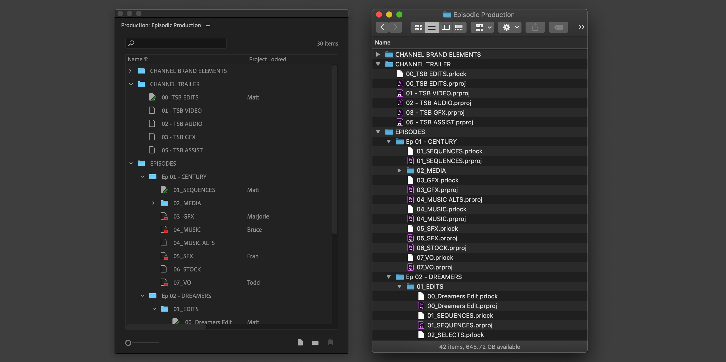 Productions: a new workflow coming to Adobe Premiere Pro 2