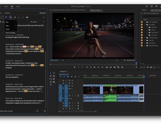 Adobe updates their video applications including a few signature features for Premiere Pro 45