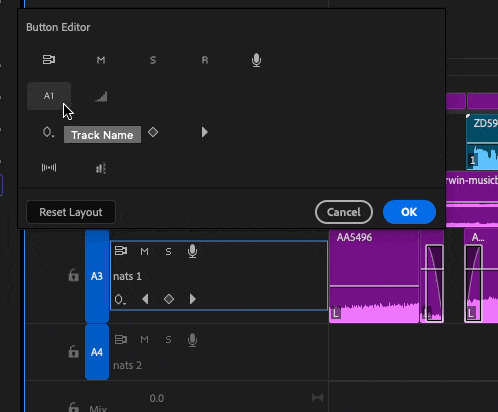 Tool Tip Tuesday for Adobe Premiere Pro: See Track Names at Minimized Track Height 18