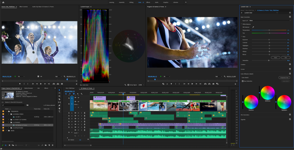 Adobe Premiere Pro HDR for broadcasters