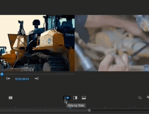 Adobe Premiere Pro comparison view options