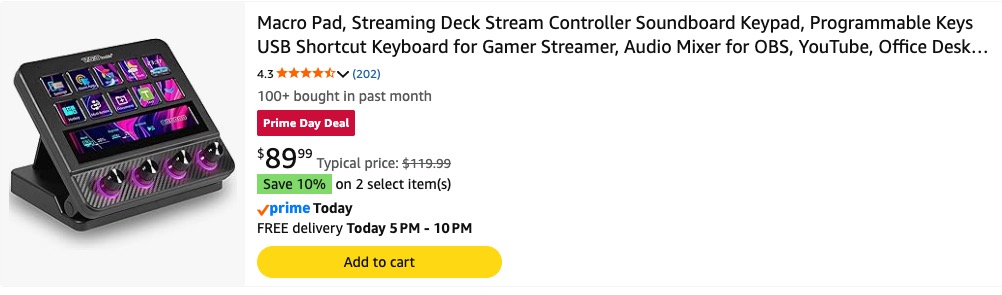 Still time to get an editing control surface during Amazon Prime Day 34 Still time to get an editing control surface during Amazon Prime Day 34