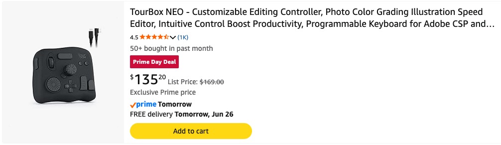 Still time to get an editing control surface during Amazon Prime Day 25 Still time to get an editing control surface during Amazon Prime Day 25