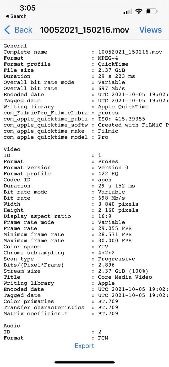 ProRes framerate iPhone 13 questions, answered 39