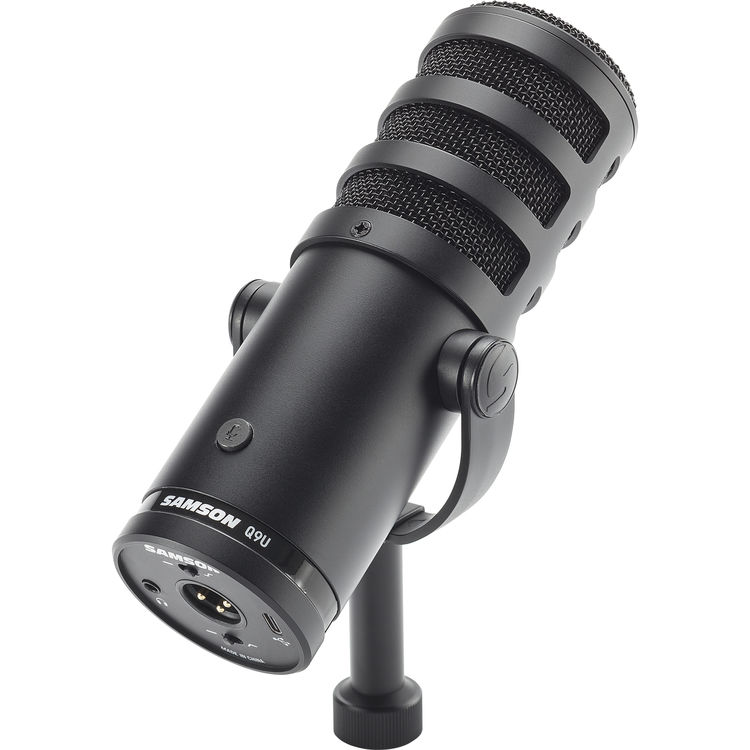 Review: Samson Q9U studio dynamic hybrid mic with A7WS windscreen 105