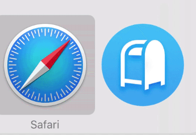 Toggling between Safari and Postbox