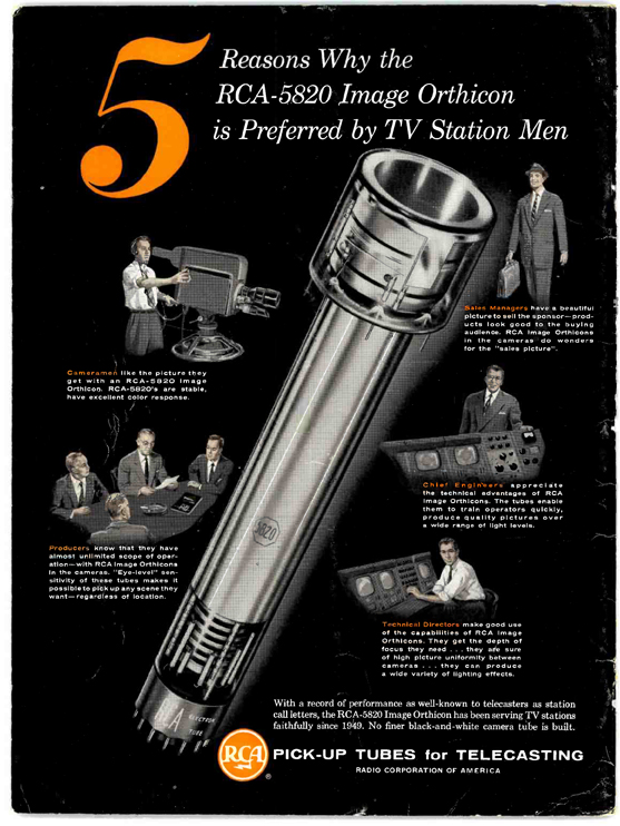 The Image Orthicon. The Emmy got its name from this tube. Originally "Immy" it was eventually changed to the more feminine sounding "Emmy." From RCA Broadcast News