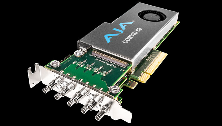 AJA I/O solutions for fast, reliable graphics playout in broadcast