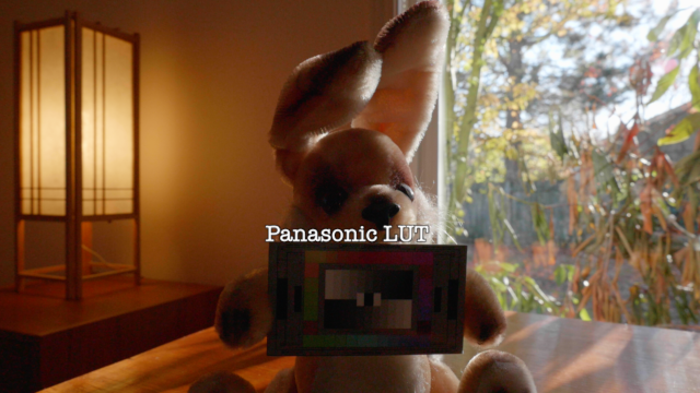 Barney, V-Log L, Panasonic LUT