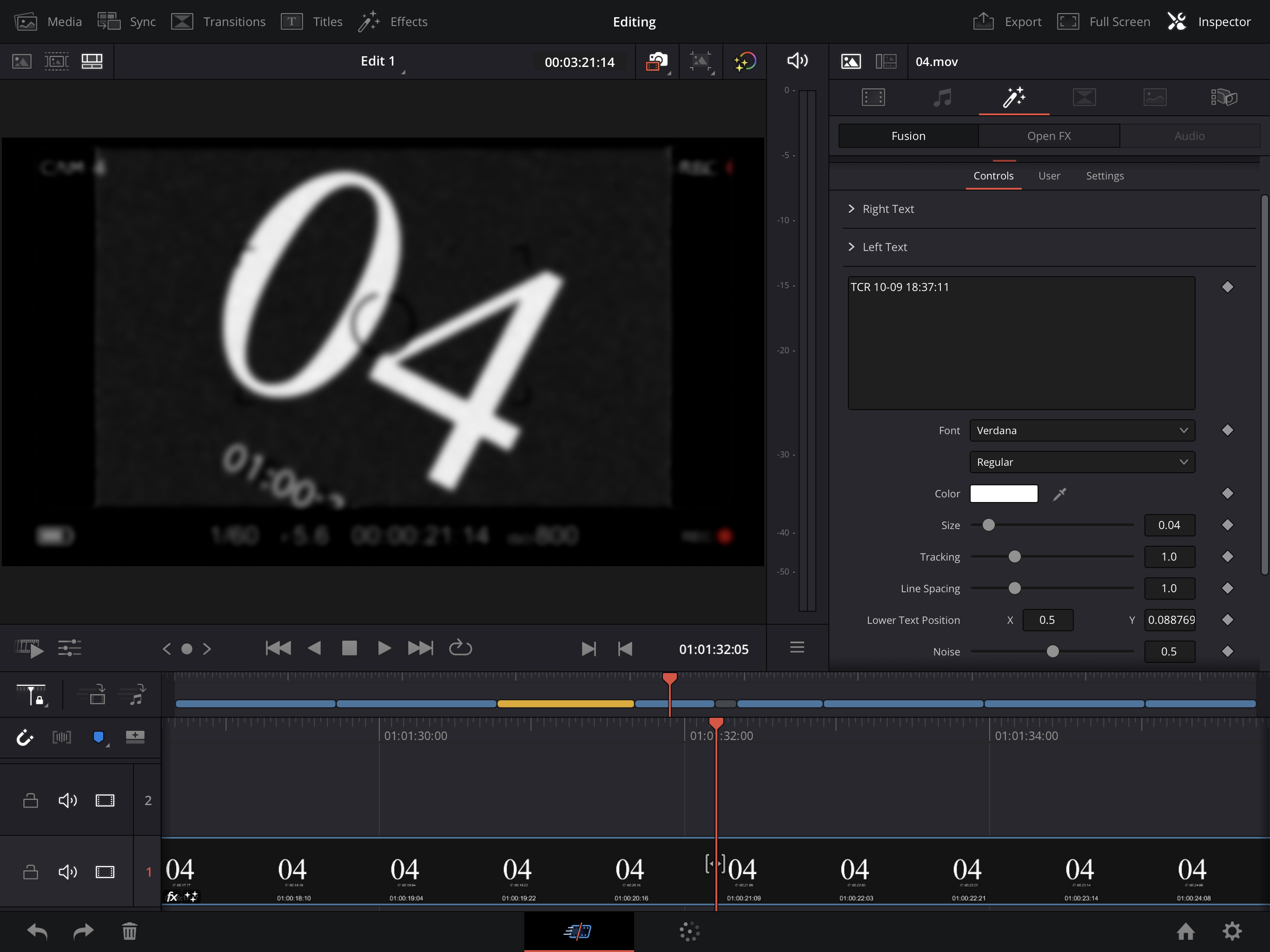 Kicking the Tires on Resolve for iPad 15