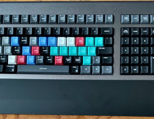 The Review of the Blackmagic Design Resolve Editor Keyboard 7