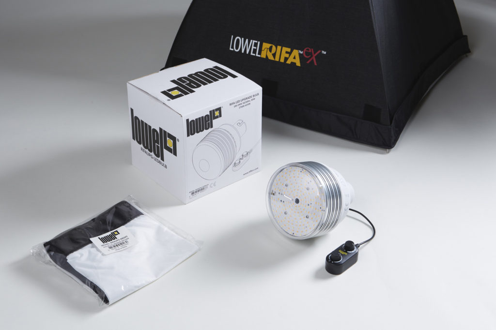 Rifa LED Bulb: a versatile update for Lowel Rifa EX lights