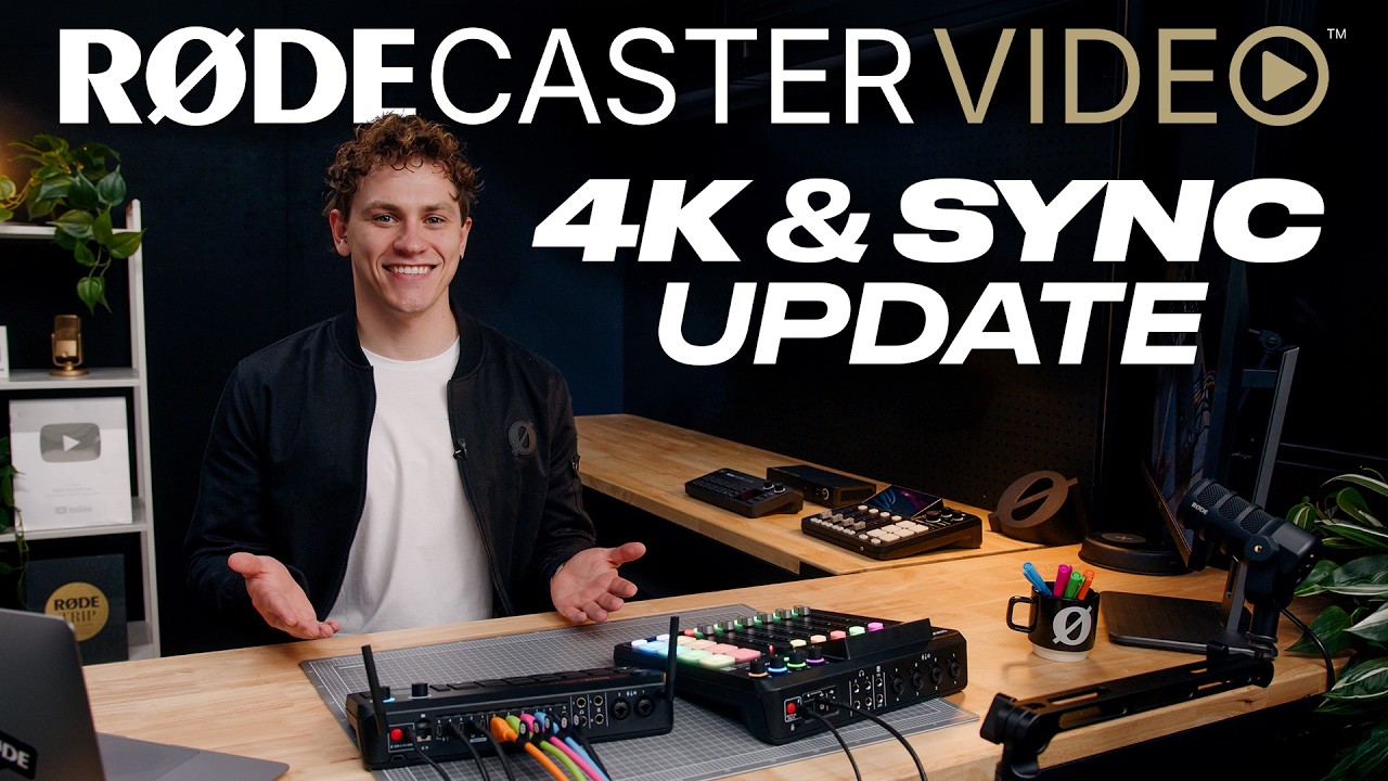 RØDE unlocks 4K capture mode across RØDECaster video range 4 RØDE unlocks 4K capture mode across RØDECaster video range 4