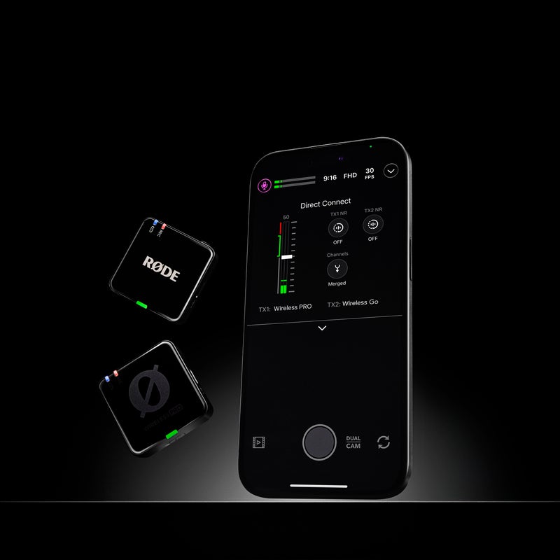 RØDE extends direct connect Bluetooth pairing to Wireless Go (Gen 3) + Wireless PRO 1