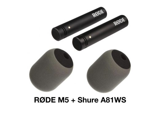 Hybrid review: RØDE M5 microphone with a “foreign” accessory for voice/vocal 10