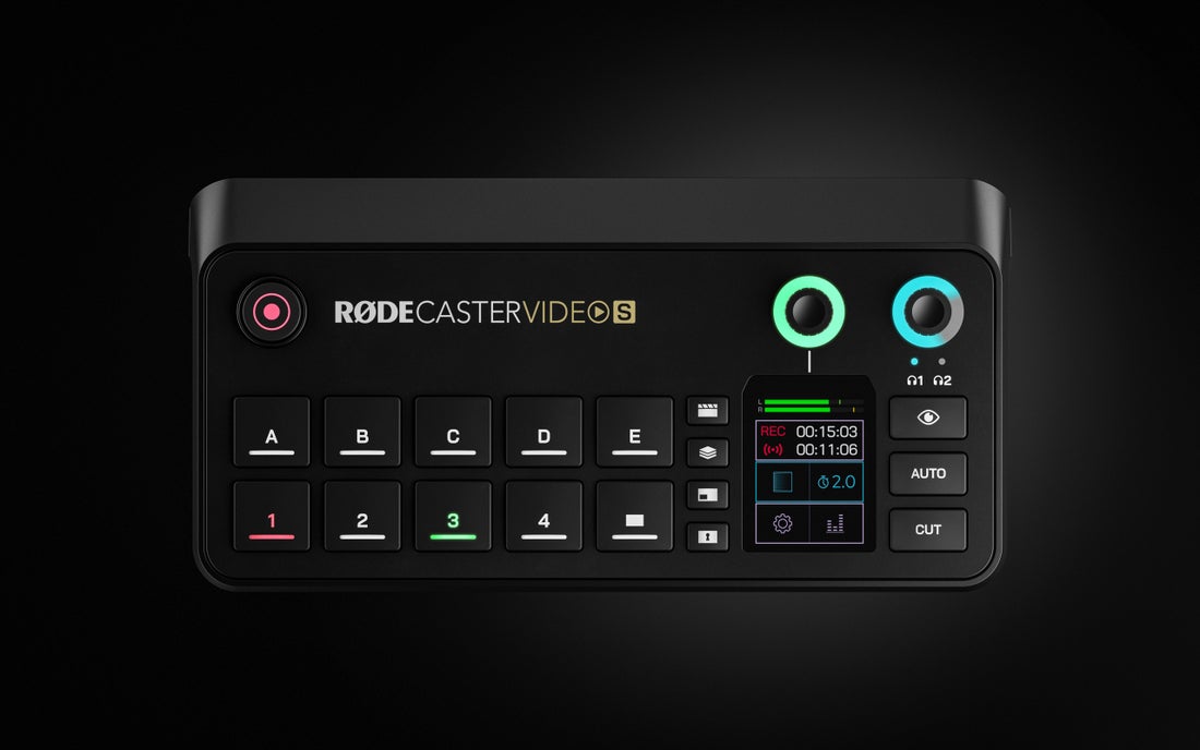 Launched: RØDECaster Video S, a smaller video mixer/recorder 6 Launched: RØDECaster Video S, a smaller video mixer/recorder 6