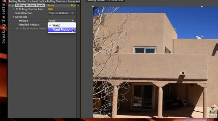 After Effects Classic Course: Rolling Shutter Repair 1