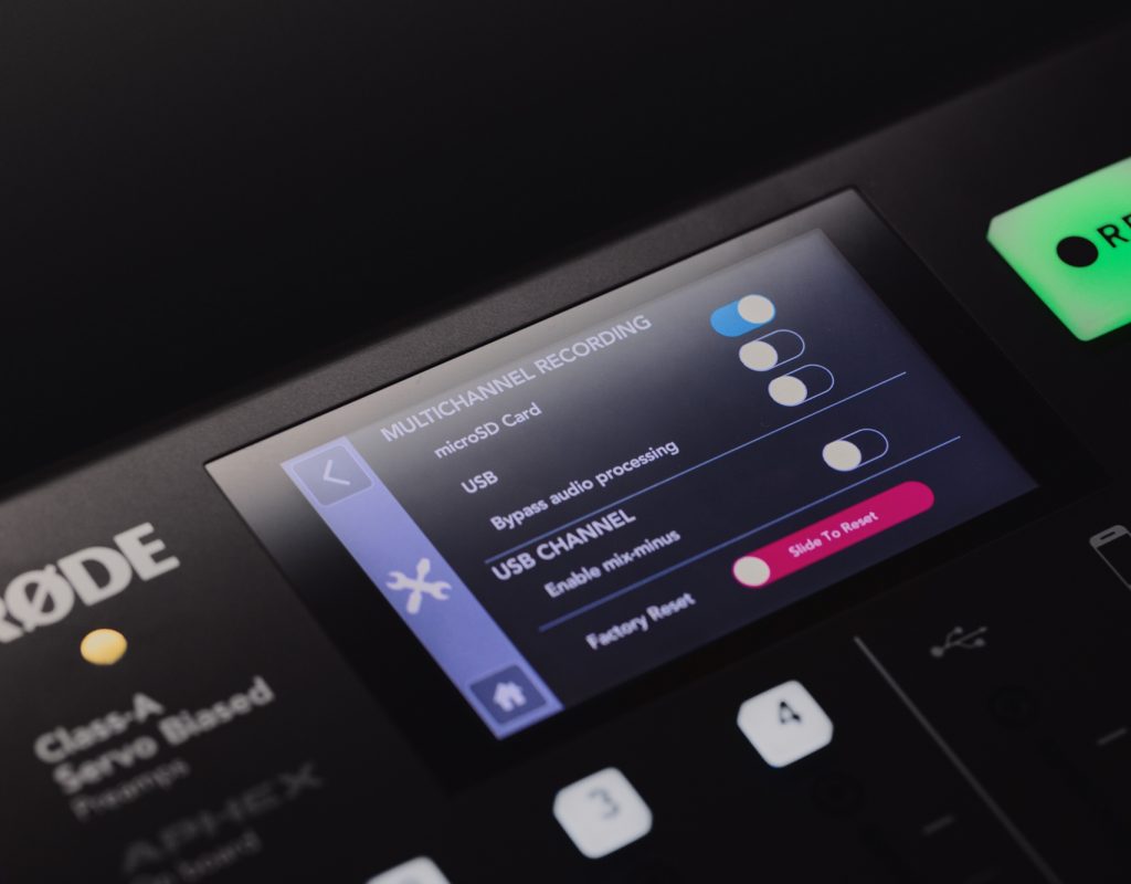 RØDECaster firmware 1.2.0 adds multitrack polyWAV to microSD + more 7