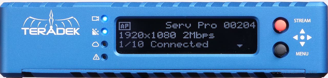 Serv Pro with client connected