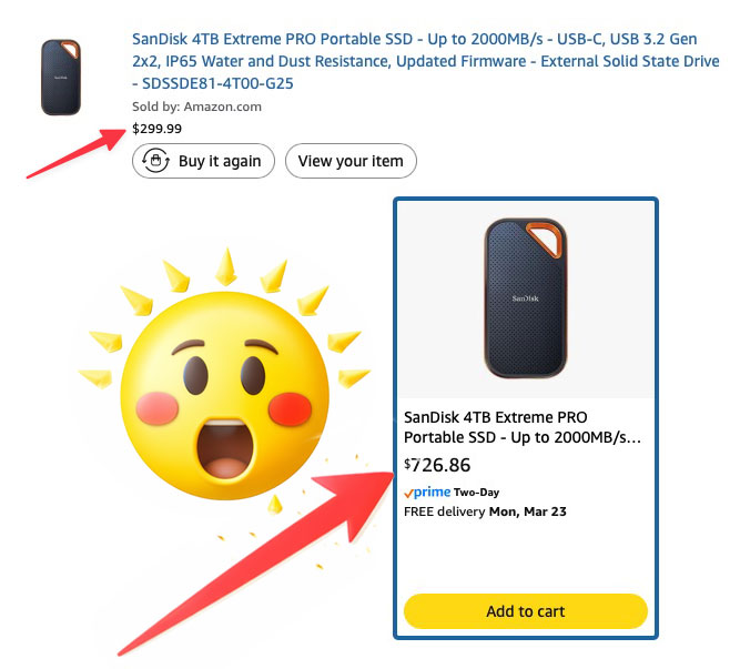How much have those SSD drives increased in price? 15