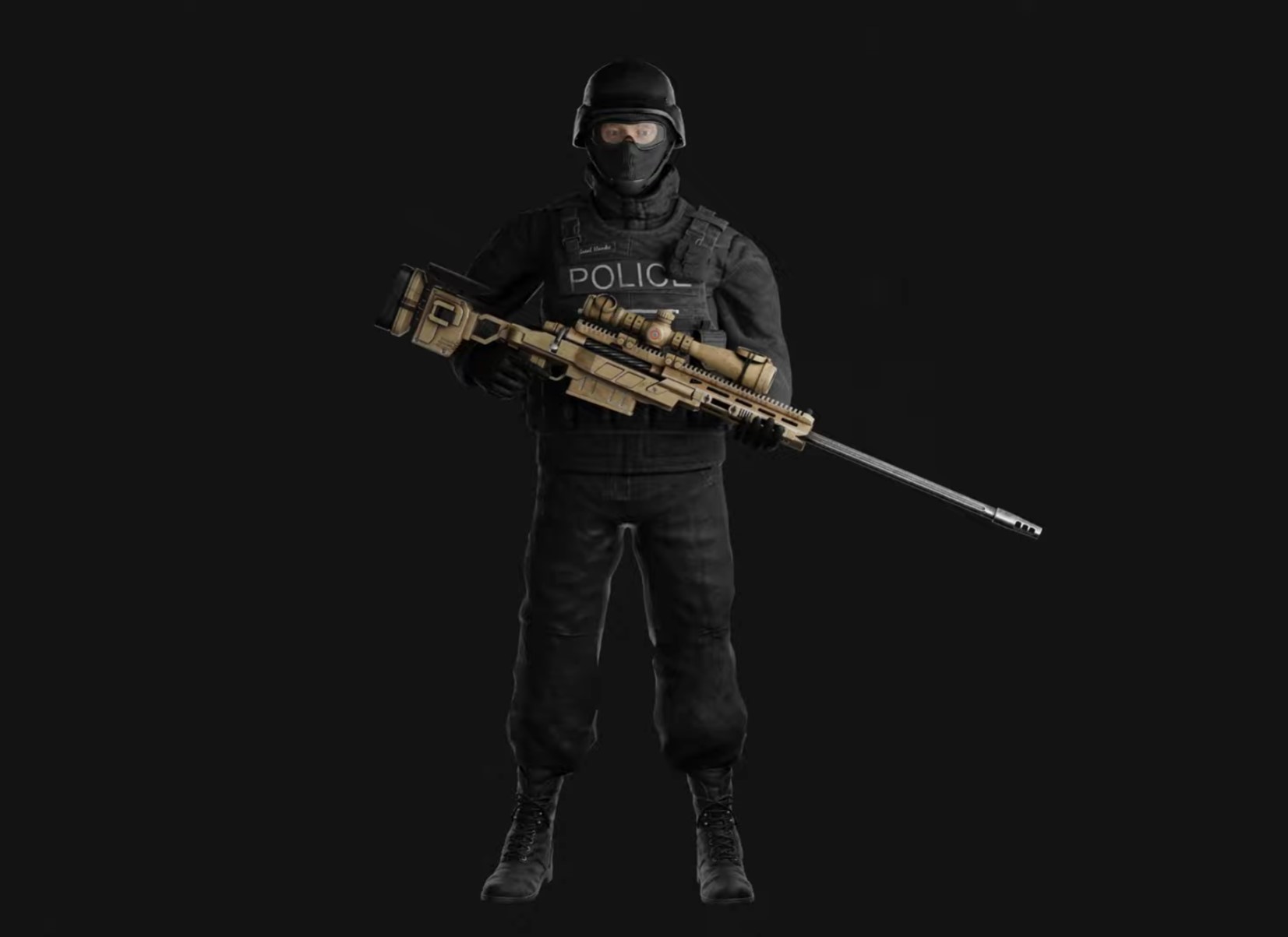 It's 2026 and my Unreal Engine 5 learning continues. 12 SWAT Game Character Unreal Engine 5