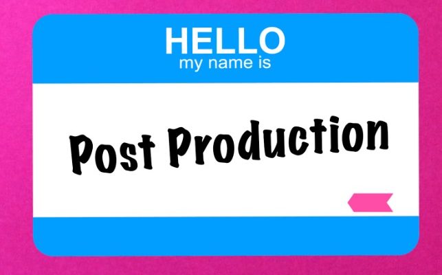 Have you taken the post production data survery yet? 1