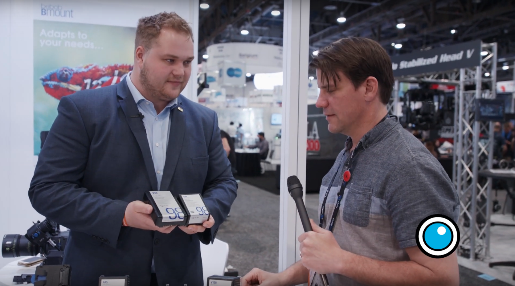 NAB 2019: Bebob shows off their V-Mount Micro Batteries 1