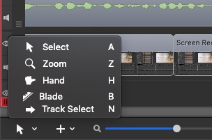 ScreenFlow 9 editing tools