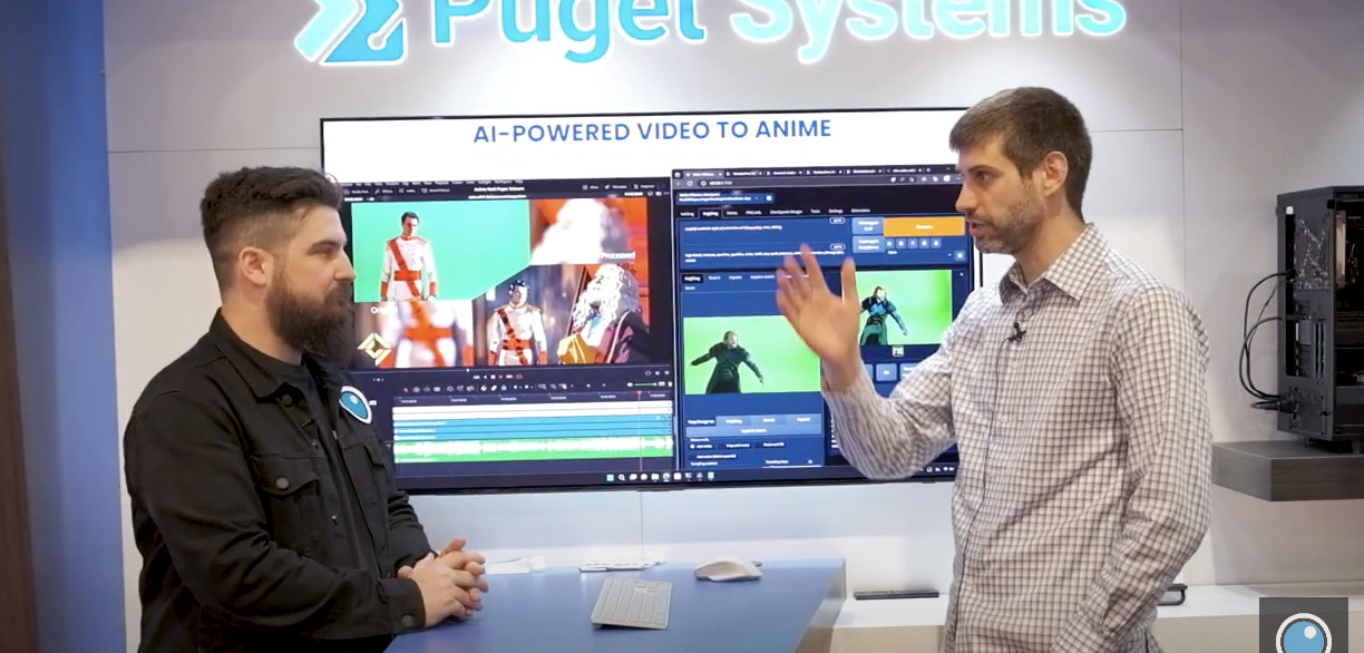 NAB 2023: How AI and Puget Systems Helped Corridor Digital's "Anime ...
