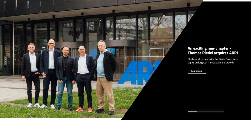 ARRI Enters a New Era Under Thomas Riedel Ownership