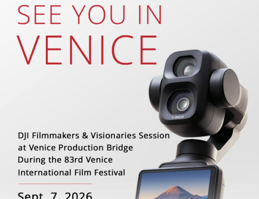 The DJI Osmo Pocket 4P Shines at the 83rd Venice Film Festival 2